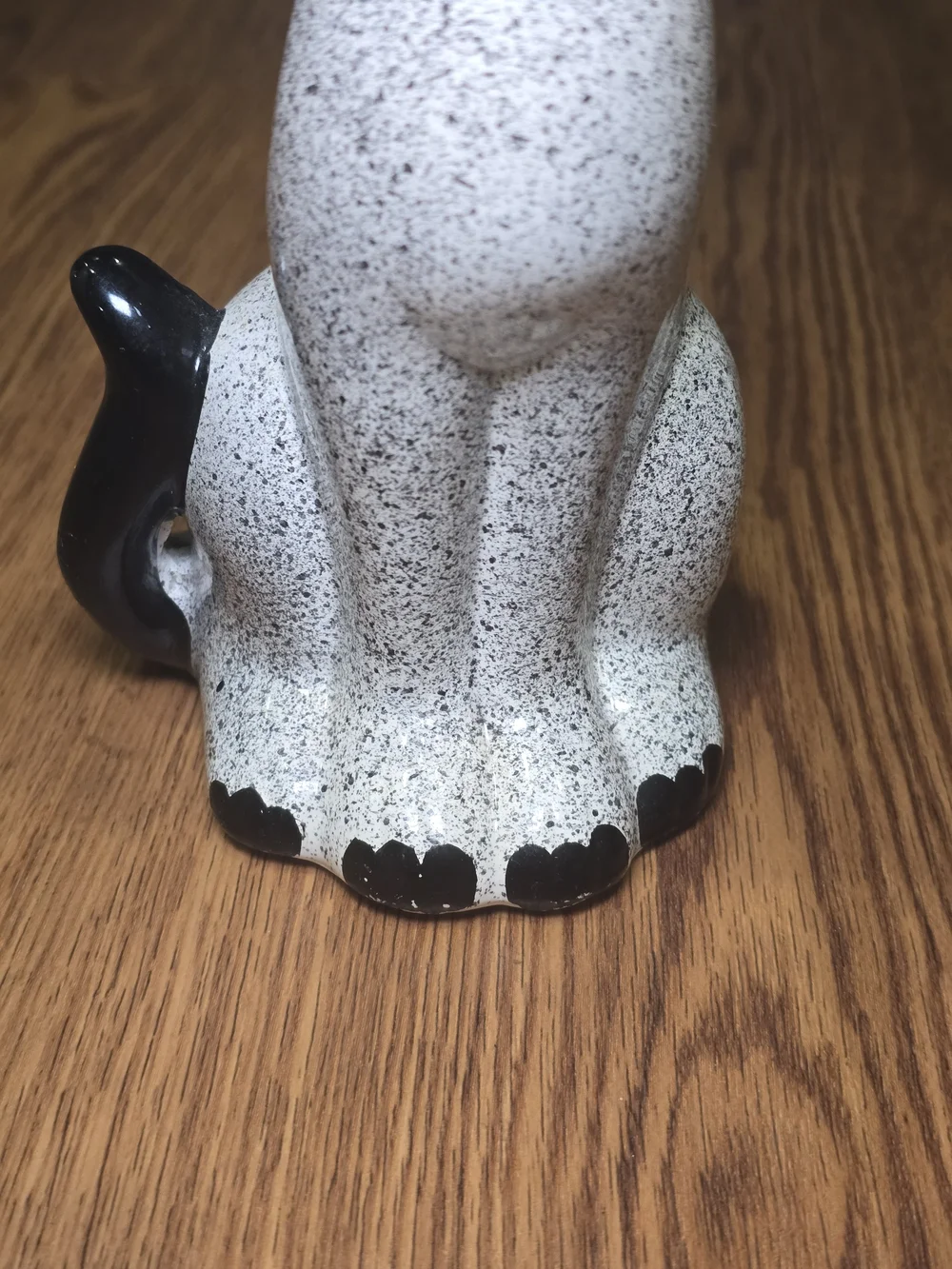 Vintage Mid-Century Modern Ceramic Cat Figurine